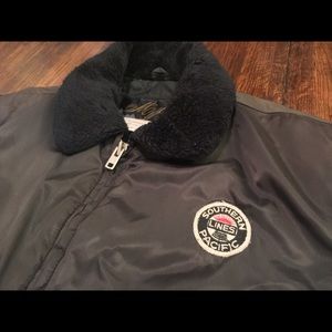 Rare Vintage Southern Pacific Lines Bomber Jacket!
